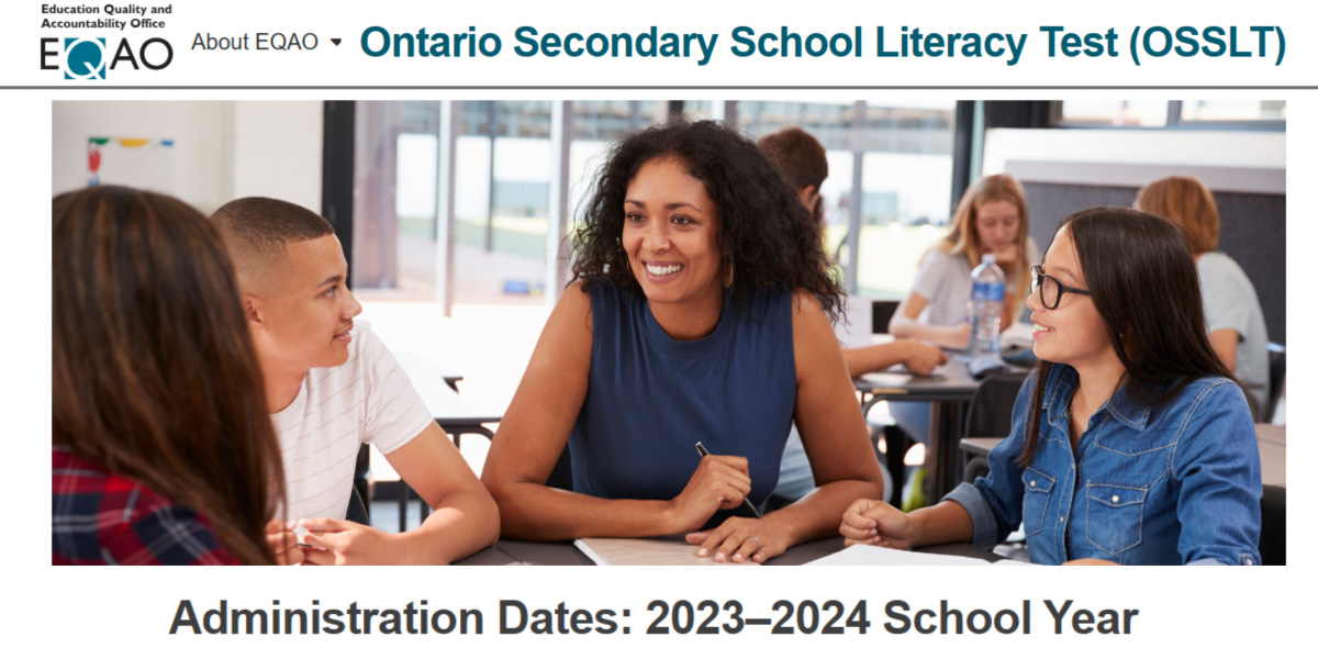 OSSLT in 2023–2024 School Year